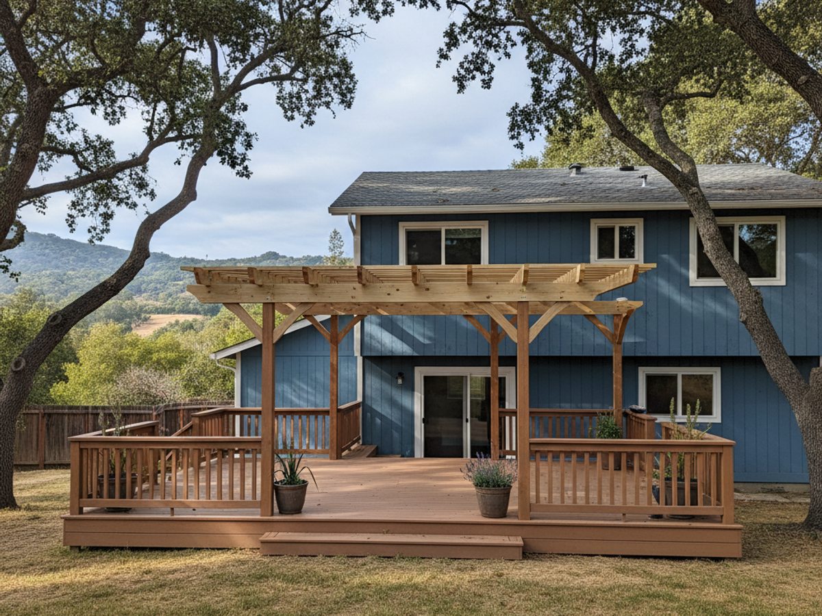 Deck Repair completed by Western Deck Company in Fontana, CA
