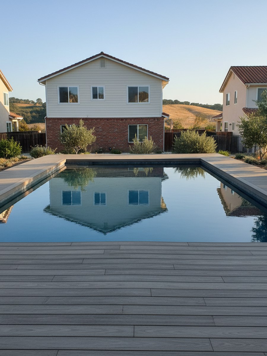 Deck Resurfacing completed by Western Deck Company in Corona, CA