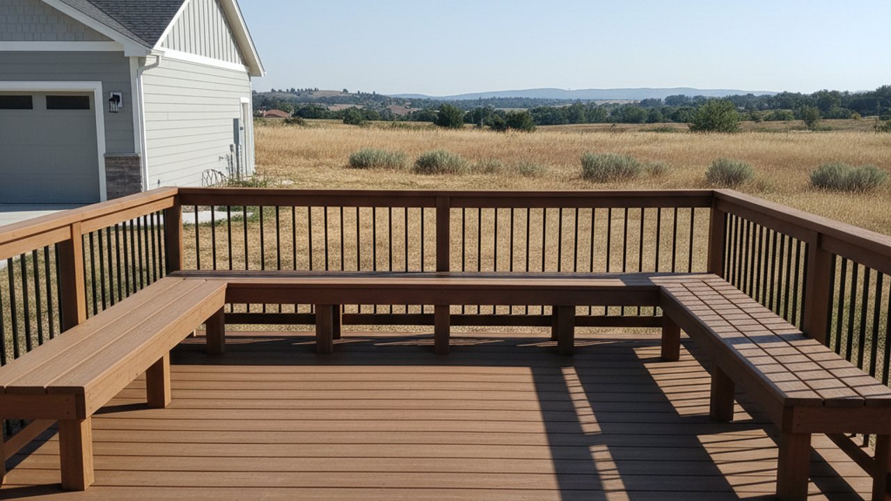 Deck Waterproofing & Drainage completed by Western Deck Company in Redlands, CA
