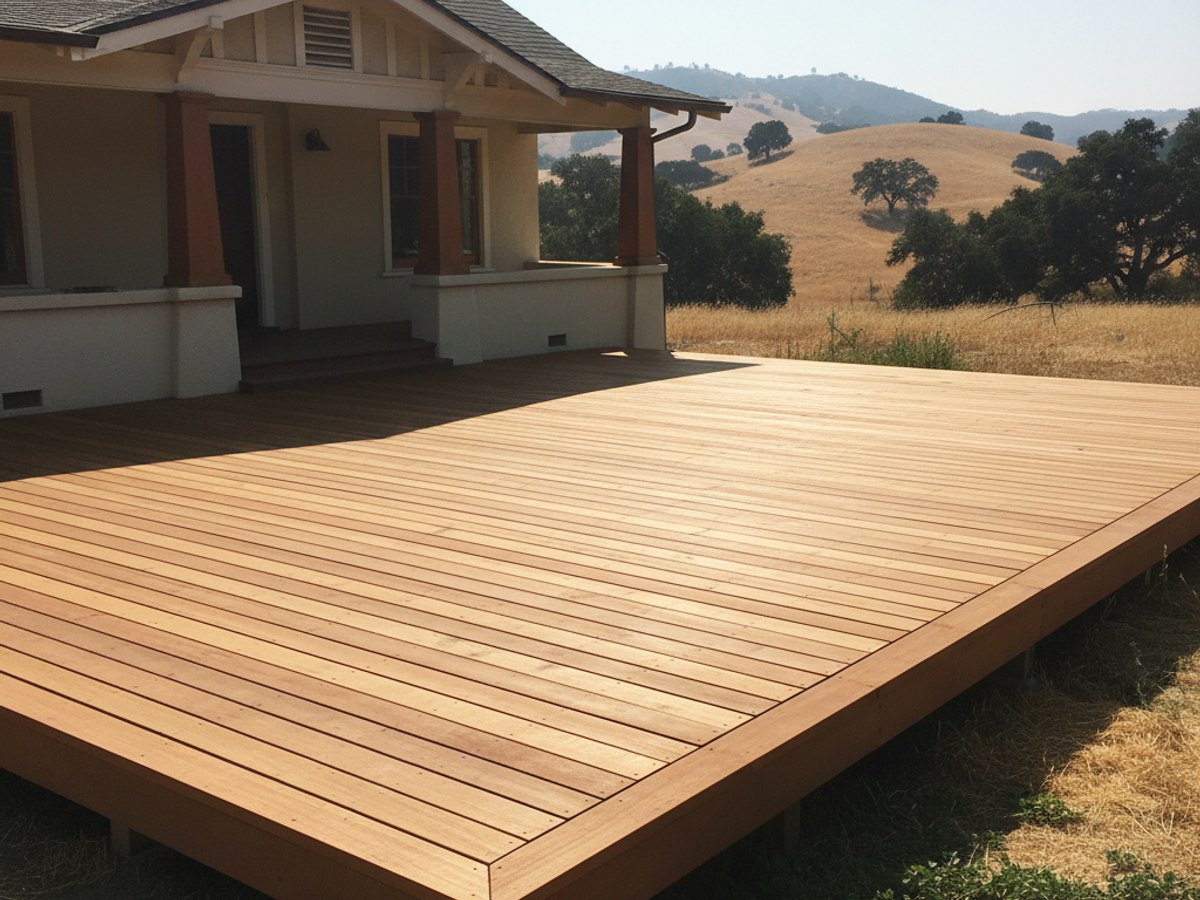 Deck Resurfacing completed by Western Deck Company in Ontario, CA