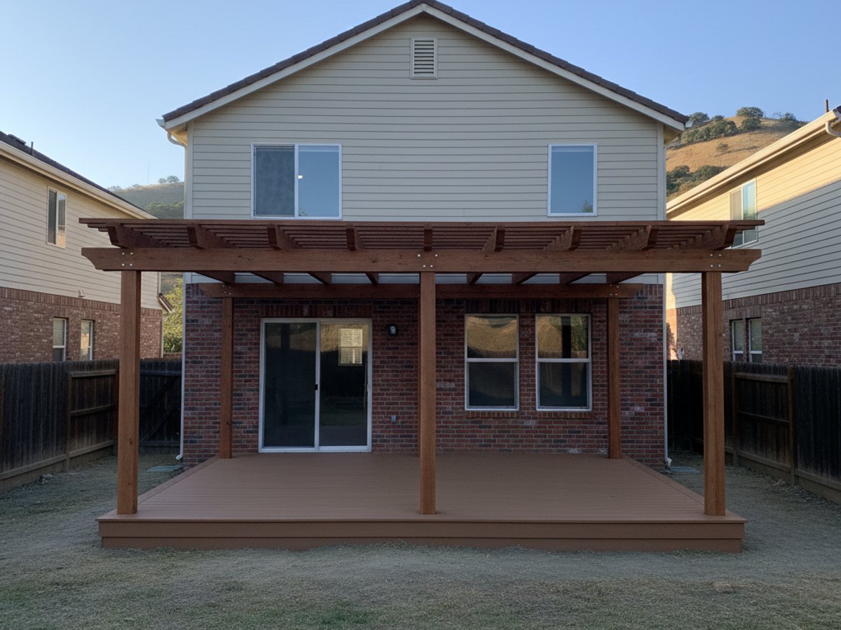 Deck Installation completed by Western Deck Company in Redlands, CA