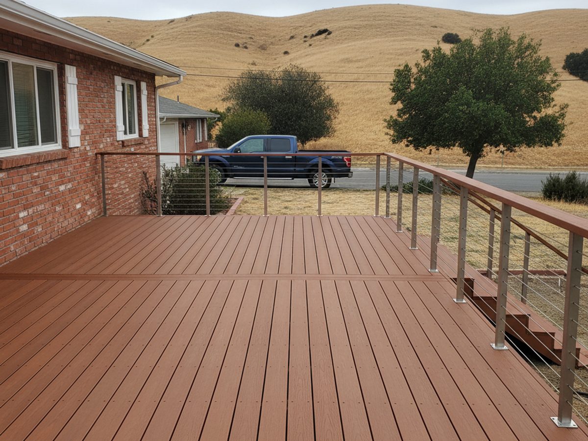 Deck Repair completed by Western Deck Company in Riverside, CA